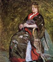 Toulouse-Lautrec, Henri de - Lili Grenier in a Kimono